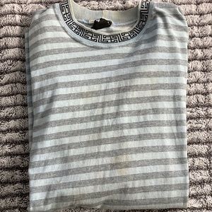 VTG 90’s rush brand stripe shirt M/L